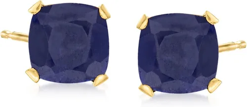 Miniatura 7 de Ross-Simons Gemstone Martini Stud Earrings in 14kt Yellow Gold