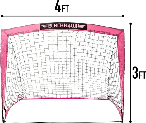 Miniatura 8 de Franklin Sports Blackhawk Backyard Soccer Goal - Portable Pop Up Soccer Nets - Youth + Adult Folding Indoor + Outdoor Goals - Multiple Sizes +