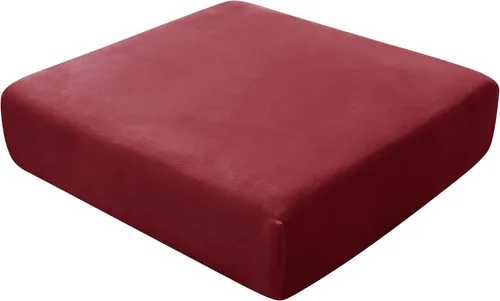 Miniatura 39 de CONRUSER Funda de cojín elástica de terciopelo suave, funda de cojín de felpa de terciopelo suave, funda de sofá, protector de muebles con parte