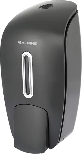 Miniatura 4 de Alpine Industries - Dispensador manual de jabón para pared, dispensador de jabón comercial montado en la pared para jabón líquido y desinfectante