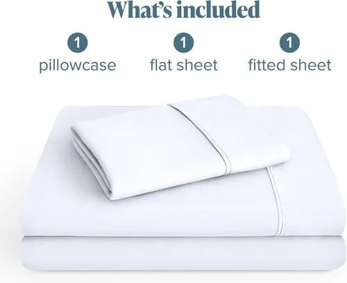 Miniatura 10 de Bare Home Juego de Sábanas Twin - Sábanas de Cama de Microfibra Ultra-Suave 1800 - Doble Cepillado - Bolsillos Profundos - Ajuste Fácil - Extra