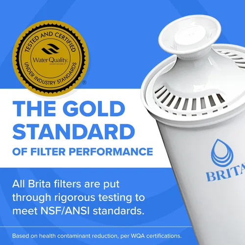 Miniatura 6 de Jarra de filtro de agua Brita grande para agua del grifo y potable con indicador de cambio SmartLight, incluye 1 filtro estándar, libre de BPA, dura