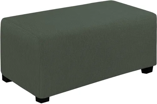 Miniatura 149 de Easy-Going Funda Elástica para Otomana Taburete de Almacenamiento Plegable Protector de Muebles Funda Rectangular Suave con Parte Inferior Elástica