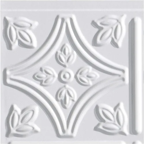 Miniatura 28 de FASÄDE Panel decorativo de vinilo estilo tradicional/patrón 1 en Cashmere (muestra de 6x6 pulgadas)
