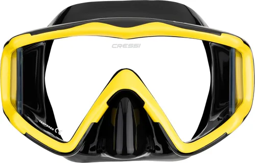 Miniatura 16 de Cressi Máscara grande de visión amplia para buceo y esnórquel, falda de silicona suave para un excelente sellado - Pano 3: diseñado en Italia
