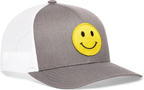Miniatura 10 de HAKA Peace & Vibes - Gorra de camionero para hombres y mujeres, sombrero de béisbol ajustable, cierre de malla, banda de sudor de ajuste cómodo