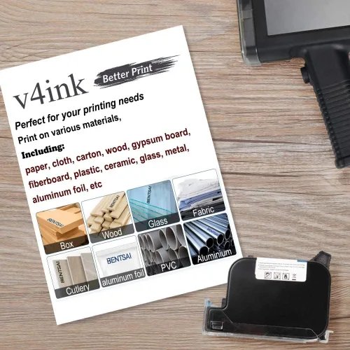 Miniatura 3 de v4ink Bentsai BT-2581P - Cartucho de tinta cian, 1.4 fl oz, repuesto de tinta de secado rápido para impresora de inyección de tinta portátil