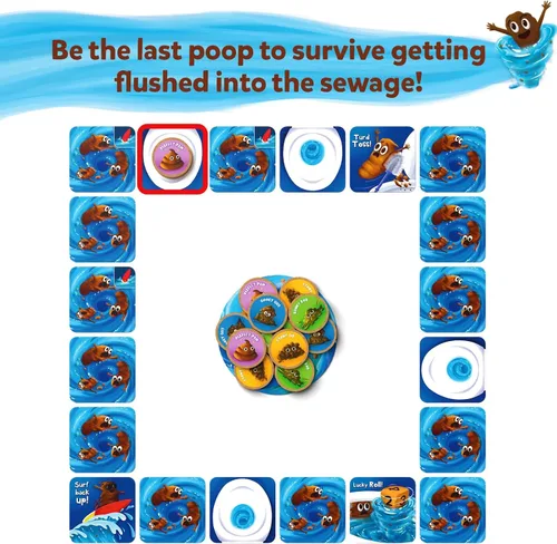 Miniatura 4 de Skillmatics Juego de cartas - Poop Wars, juego de estrategia de ritmo rápido, diversión navideña, juego de fiesta, regalos para niños y niñas de 6