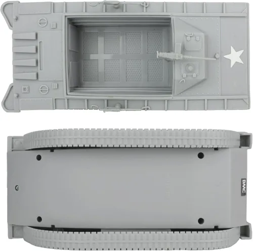 Miniatura 4 de BMC WW2 USMC Amtrac LVT - Vehículo anfibio 1:32 para hombres plásticos del ejército
