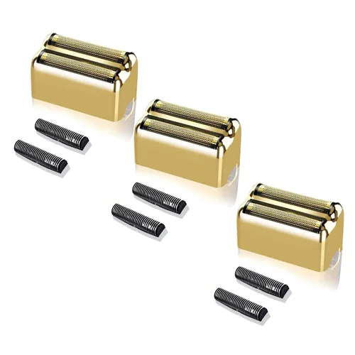 Miniatura 12 de Lámina de repuesto profesional y cortadores para afeitadora BaBylissPRO Barberology de doble lámina, compatible con la afeitadora BaBylissPRO Oro