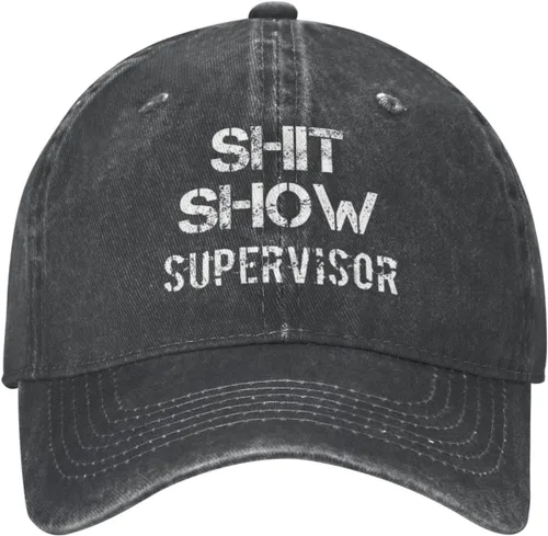 Miniatura 18 de Shit Show Supervisor Hat para mujer, gorra de béisbol vintage