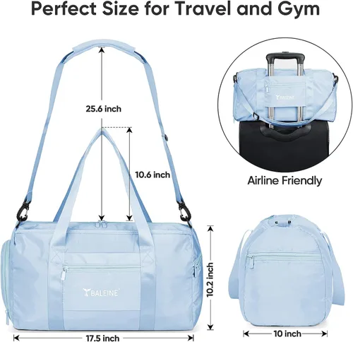 Miniatura 8 de Bolsa de gimnasio+bolsa de viaje