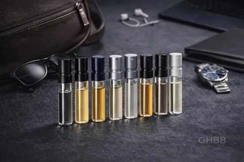 Miniatura 8 de Juego de regalo de colonia para hombres - 10 muestras de fragancias de diseñador, mini frascos, regalo de fragancia para él