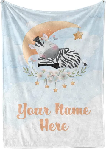 Miniatura 9 de Mantas de bebé personalizadas con nombre Manta de oso personalizada para bebés niñas y niños Manta unisex de forro polar suave y cálida Minky