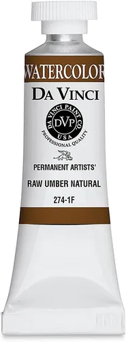 Miniatura 60 de DA VINCI PAINTS Pintura de acuarela para artista profesional, Gamboge (tono), 0.5 fl oz