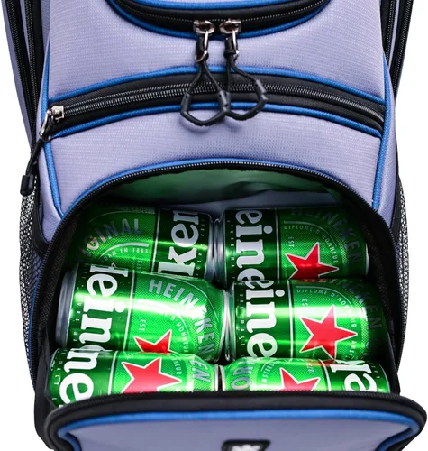 Miniatura 7 de ASK ECHO Bolsa de carrito de golf T-Lock 2024 con organizador de 14 vías, bolsa de carrito premium con asas y cubierta para lluvia, para hombres