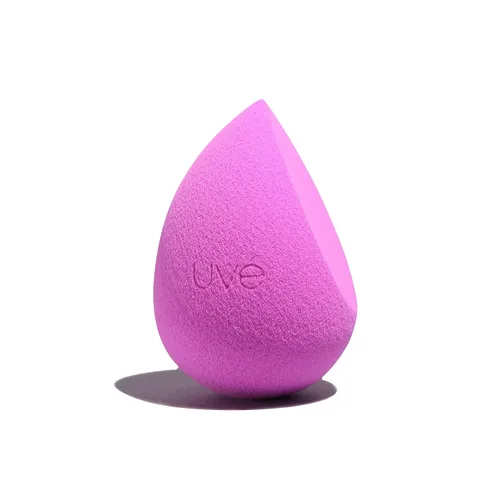 Miniatura 13 de UVé Beauty Sponge - Licuadora de maquillaje, paquete de 3, esponjas de maquillaje violeta para mezclar bases, polvos y cremas, el aplicador Paquete