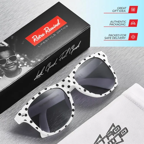 Miniatura 252 de Retro Rewind Lentes de sol para niños y niñas de 3 a 12 años, inastillables, UV400, lentes de sol para niños pequeños