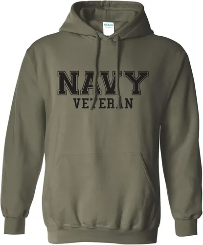 Miniatura 3 de zerogravitee Sudadera con capucha con logotipo NAVY Veteran BLACK