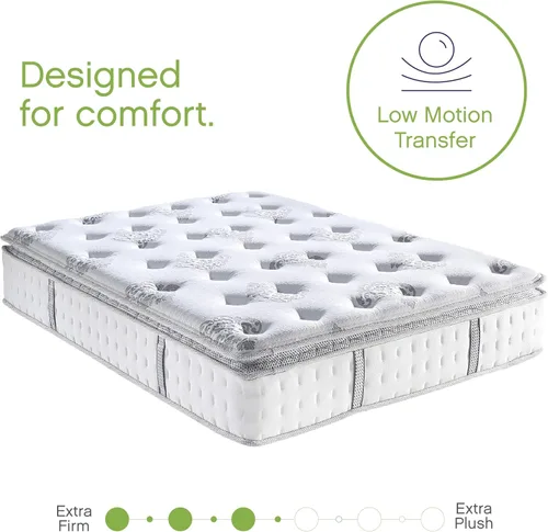 Miniatura 6 de Cool Gel Mercer Pillow Top Cool Gel Memory Foam and Innerspring Hybrid 12-Inch Mattress mattresses