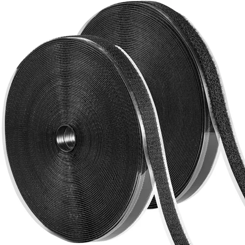 Tiras adhesivas para tela (72 pies x 1/2 pulgada), se pegan sin coser ni planchar, para ropa y cortinas, cinta de dobladillo de doble cara con