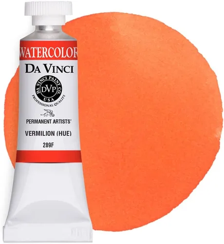 Miniatura 53 de DA VINCI PAINTS Pintura de acuarela para artista profesional, Gamboge (tono), 0.5 fl oz