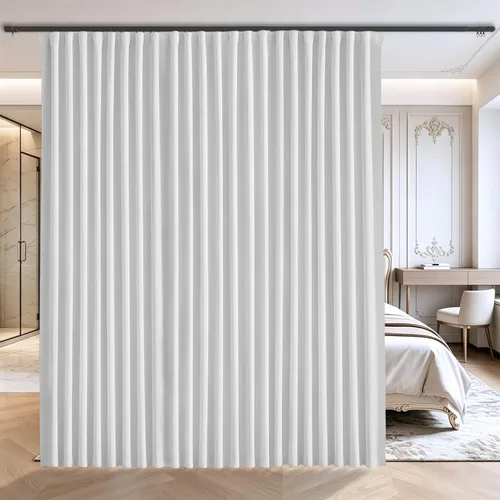 Miniatura 12 de Cortinas opacas de terciopelo beige para dormitorio de 52 x 72 pulgadas de largo, juego de 2 paneles - Cortinas con bloqueo de luz UV y reducción