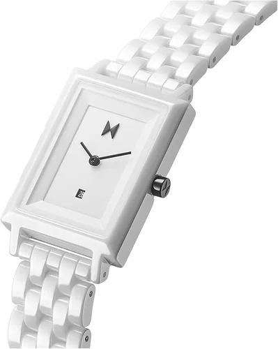 Miniatura 2 de MVMT Reloj cuadrado de cerámica para mujer