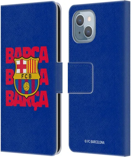 Miniatura 101 de Head Case Designs Funda de piel con licencia oficial del FC Barcelona Barca Crest Graphics para iPhone 11
