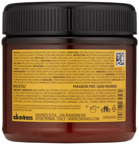 Miniatura 11 de Davines Naturaltech NUTRISTANTE Acondicionador milagroso vegetariano, hidrata e hidrata el cabello quebradizo y no estructurado, añade suavidad