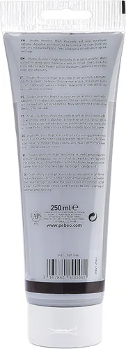 Miniatura 2 de Pebeo Acrílico de alta viscosidad 0.3 oz líquidas Gris neutro