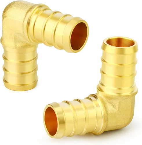 Miniatura 39 de GASHER 10 piezas sin plomo latón 1 "acoplamiento Pex, accesorios Pex de 1 pulgada para tubería Pex