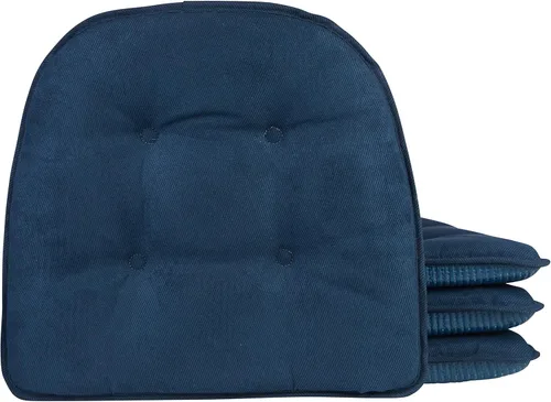 Miniatura 24 de Cojines antideslizantes para silla, ensamblados en Estados Unidos, almohadillas de asiento antideslizantes en forma de U para comedor, cocina