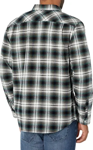 Miniatura 3 de RVCA Men's Standard Fit Long Sleeve Button Up Flannel Shirt
