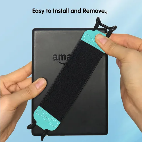 Miniatura 4 de Hand Strap Holder for Kindle eReaders, Handle Grip - Mint Green