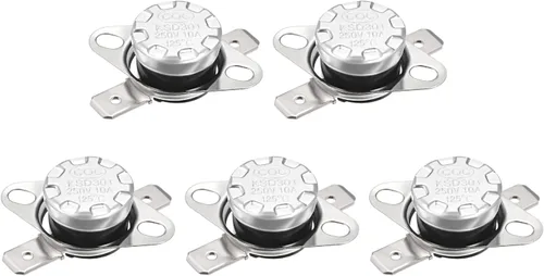 Miniatura 23 de Interruptor de control térmico de temperatura KSD301 termostato 40C NC, [para refrigeradores de horno microondas], normalmente cerrado/2 piezas