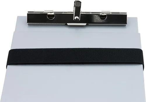 Miniatura 5 de Soporte para formularios II Saunders de aluminio reciclado, con clip, 6" x 11", Gris