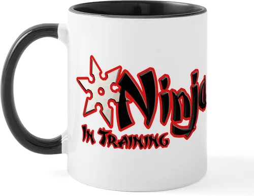 Miniatura 151 de CafePress Ascii - Taza de café de cerámica, taza de té, 11 onzas