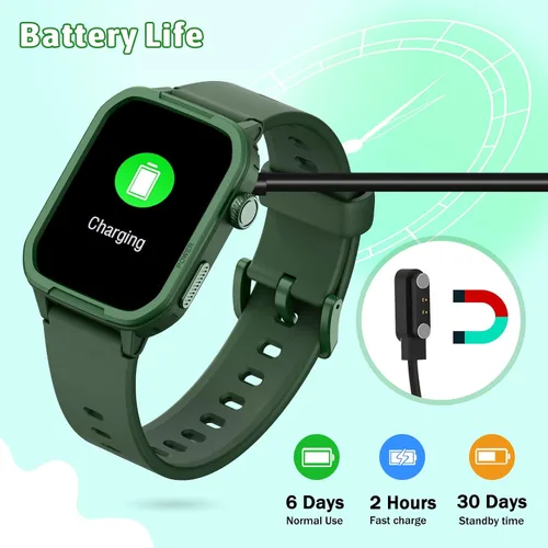 Miniatura 8 de Reloj inteligente para niños para niño y niña, relojes para niños con 19 modos deportivos, frecuencia cardíaca, monitor de sueño, podómetro, reloj