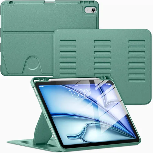 Miniatura 16 de VIKESI - Funda para iPad Air de 11 pulgadas con chip M3 / M2 2025/2024 y para iPad Air de 5ª/4ª generación de 10.9 pulgadas 2022/2020, funda