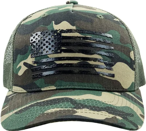 Miniatura 55 de KBETHOS Tactical Operator Collection USA Fishing Mesh Ballcap Flag Patch America Outdoors Trucker Baseball Cap