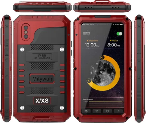 Miniatura 4 de Mitywah - Funda impermeable compatible con iPhone X/XS, [Cubierta protectora de cuerpo completo] con [protección de pantalla integrada]