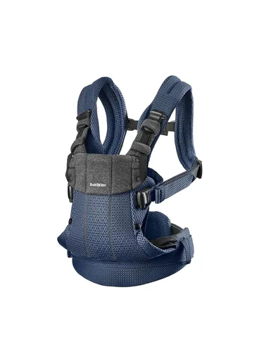 Miniatura 18 de BabyBjörn Portabebés Harmony, Antracita, Malla 3D Portabebés ergonómico 3-en-1; Posiciones soportadas para recién nacido, boca dentro, boca fuera