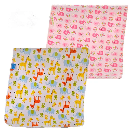 Miniatura 15 de 3 piezas Paquete Monvecle Almohadillas Cambiadoras de Pañal de Algodón para Bebé Impermeables Lavables Revestimientos de Pañales