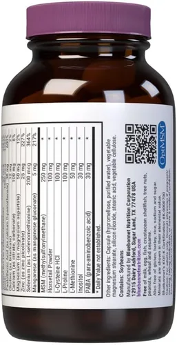 Miniatura 3 de Bluebonnet Nutrition Ultimate - Fórmula para cabello y uñas, vitaminas*, minerales*, nutrientes especiales para belleza dentro*, sin gluten