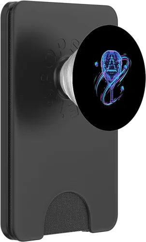 Miniatura 6 de Modern Geometric Padel Racket Paddle Tennis Sport PopSockets PopGrip for MagSafe