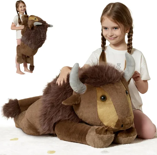 Miniatura 11 de MorisMos Peluche de tiburón gigante de 39 pulgadas, almohada grande de peluche de tiburón para niños, novia, color azul Tiburón azul 39