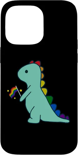 Miniatura 21 de Funda para iPhone 12/12 Pro LGBTQ Allysaurus Dinosaur Rainbow Flag Ally Gay Pride Month
