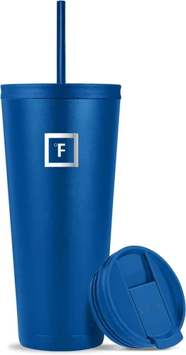 Miniatura 22 de IRON °FLASK Taza clásica - Botella de agua de acero inoxidable aislada al vacío, de doble pared, taza para beber, taza de viaje aislada