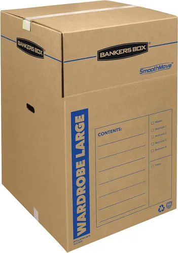 Miniatura 5 de Bankers Box Caja alta para armario de 3 unidades, 24 x 24 x 40 pulgadas (7711001)